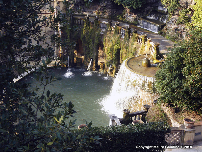 Villa D'Este - La fontana di Tivoli o dell'ovato