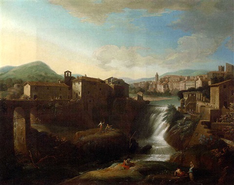 La vecchia cascata di Tivoli